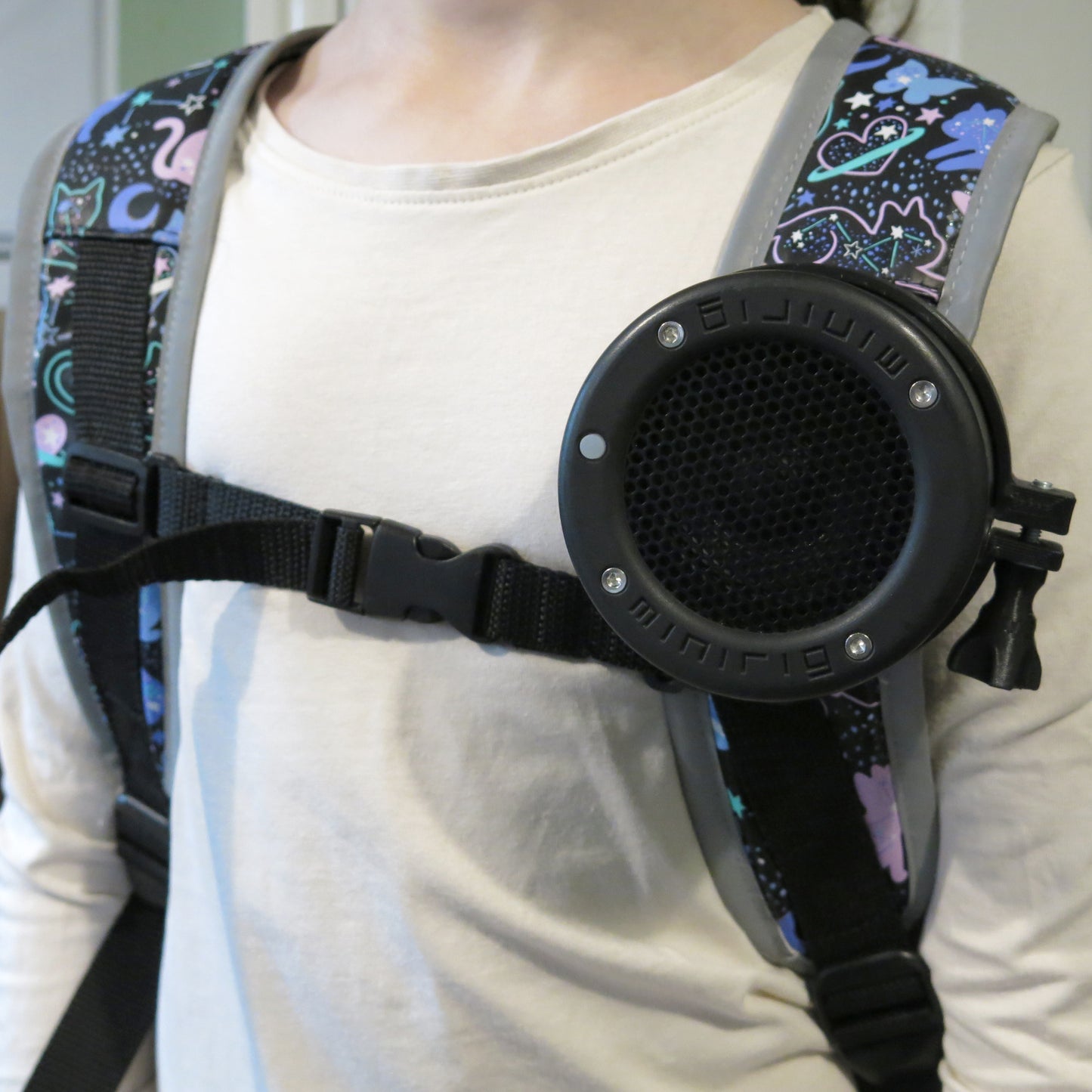 Minirig MINI 1/2 Speaker Bungee & Belt Clip Holder Mount