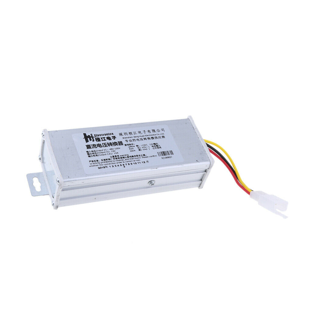 DC 48V-120V to 12V 15A 180W Weatherproof Voltage Step Down Buck Converter