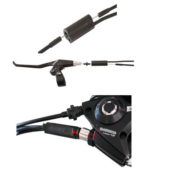 2x Hidden Wire Brake Sensor Inline HWBS for Bafang 8fun BBS01 BBS02 BBSHD Higo