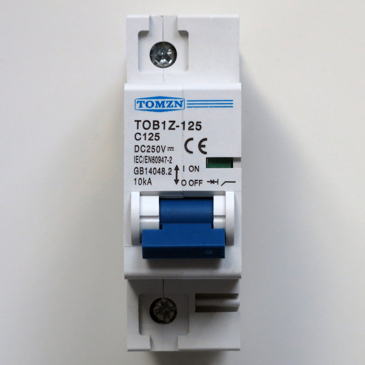 125A DC Circuit Breaker MCB Solar Fuse 250v Single Pole 1P Ebike TOB1Z-125 C125