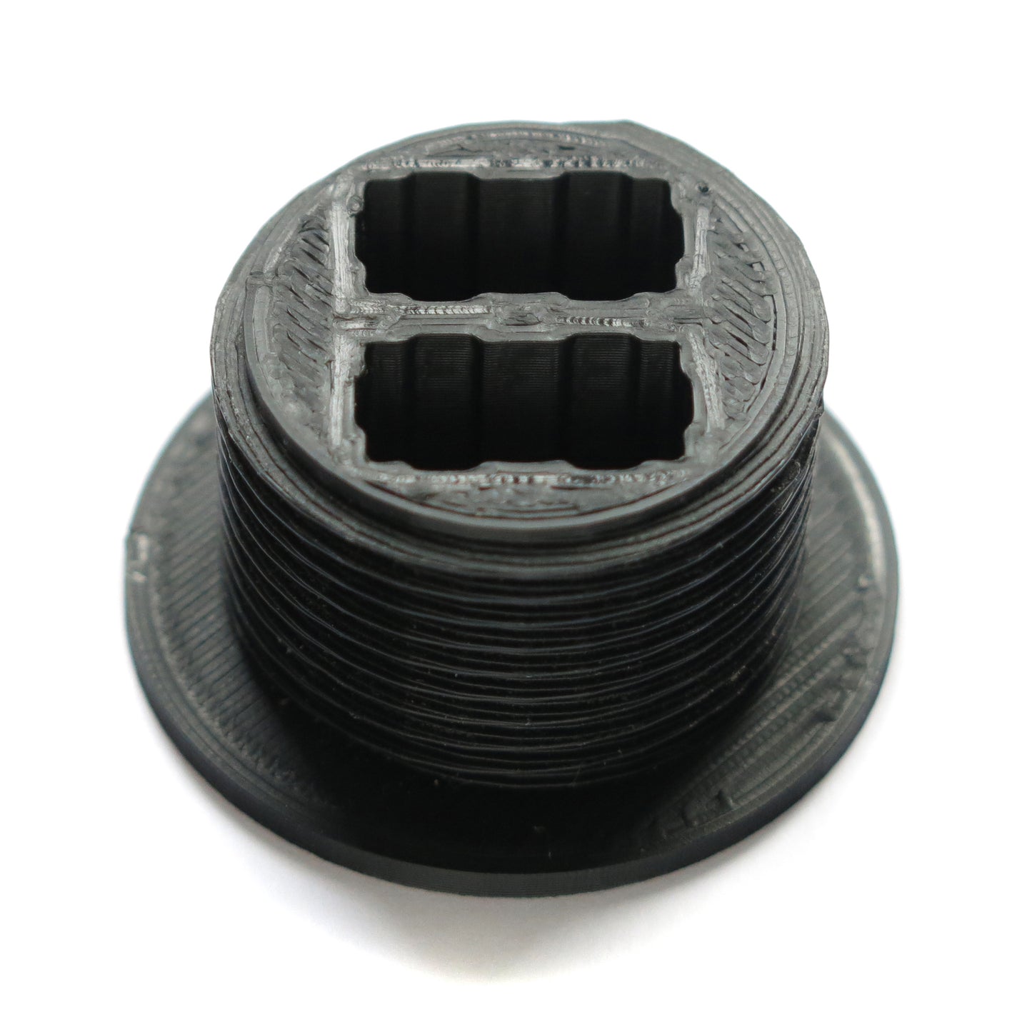 2-Way Threaded Panel Mount Housing for Anderson Powerpole Connector PP15 PP30 PP45