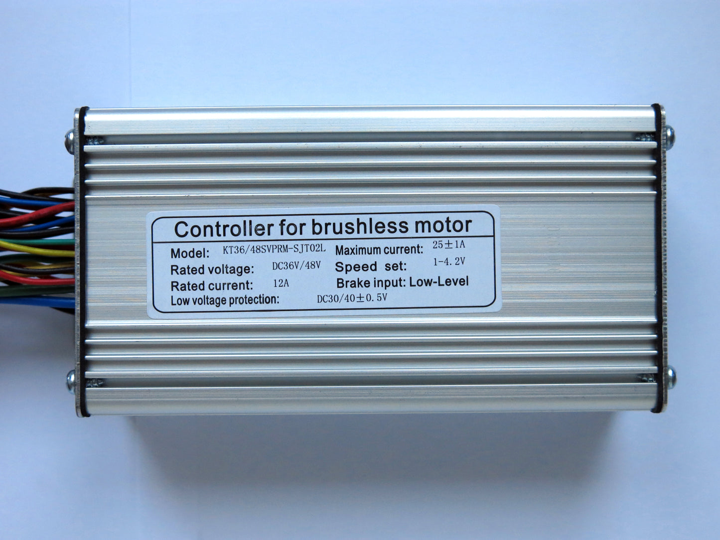 Sensored Brushless Motor Controller 36V/48V 1000W 9-FET 25A KT Sine Wave