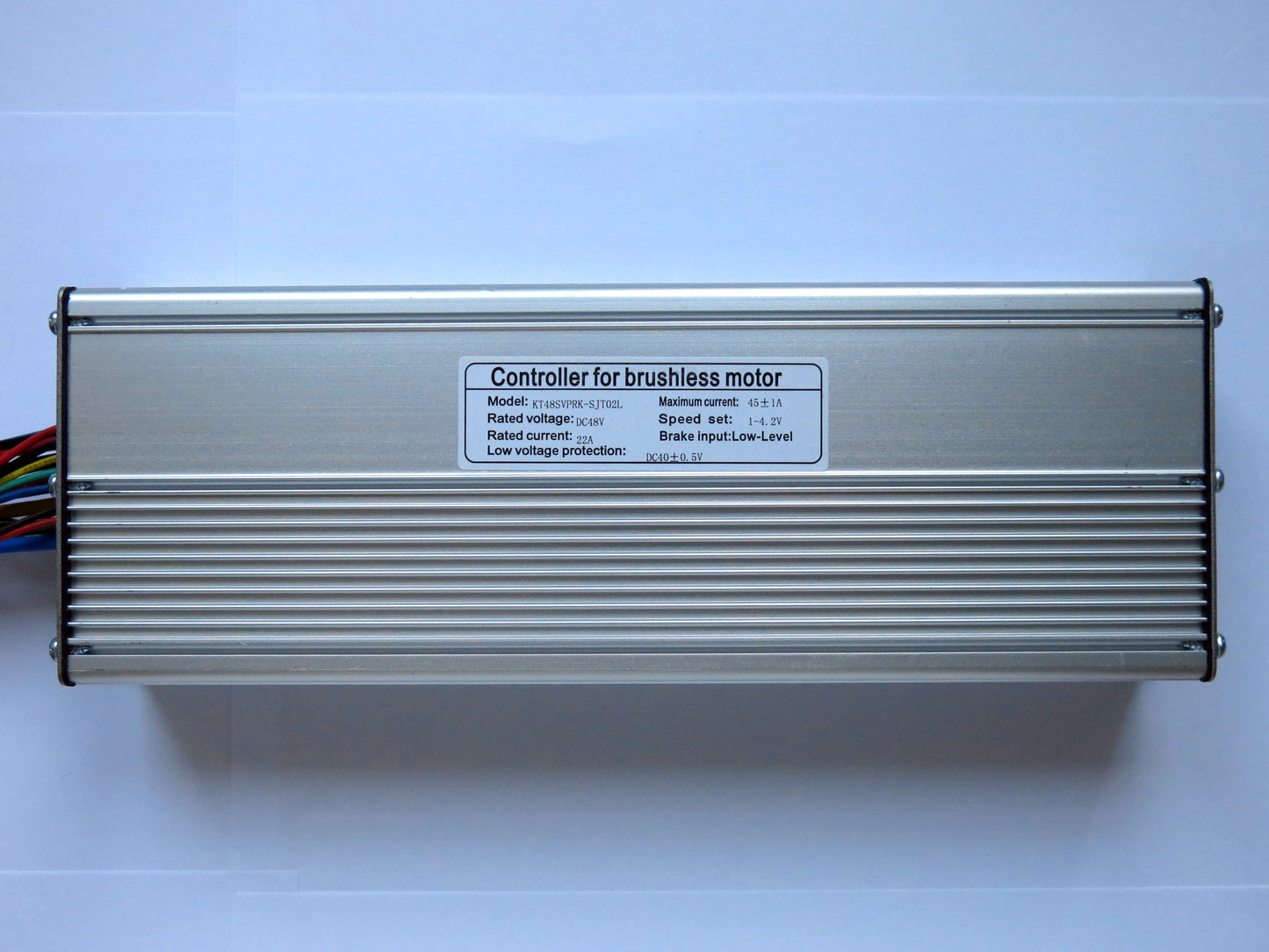 Sensored Brushless Motor Controller 48V 1500/2000W 18-FET 45A KT Sine Wave