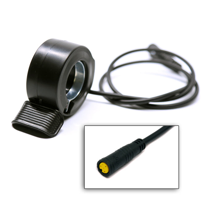 Thumb Throttle for Bafang BBS01 BBS02 BBSHD Mid Drive Kits Right or Left Hand