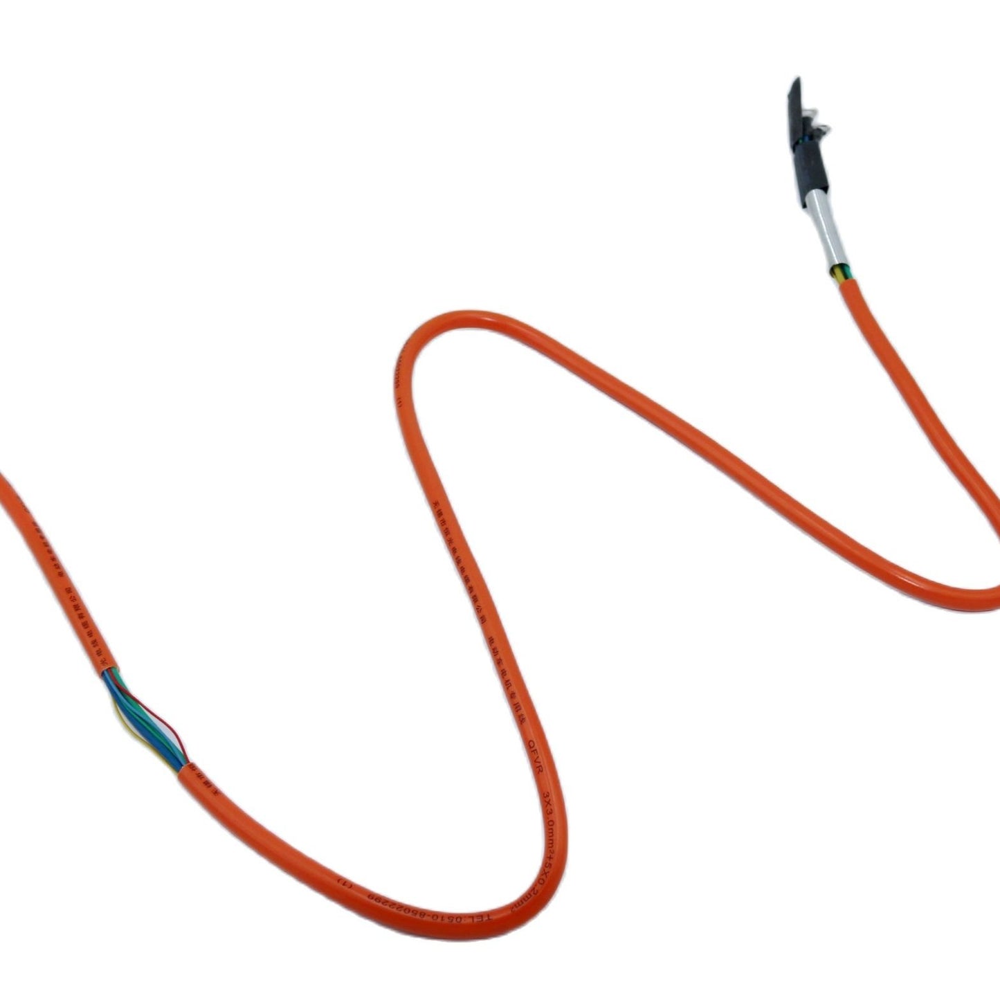 Brushless DC Motor Cable 1000-1500W (3*3.0mm motor phase +5pcs hall sensor wire)