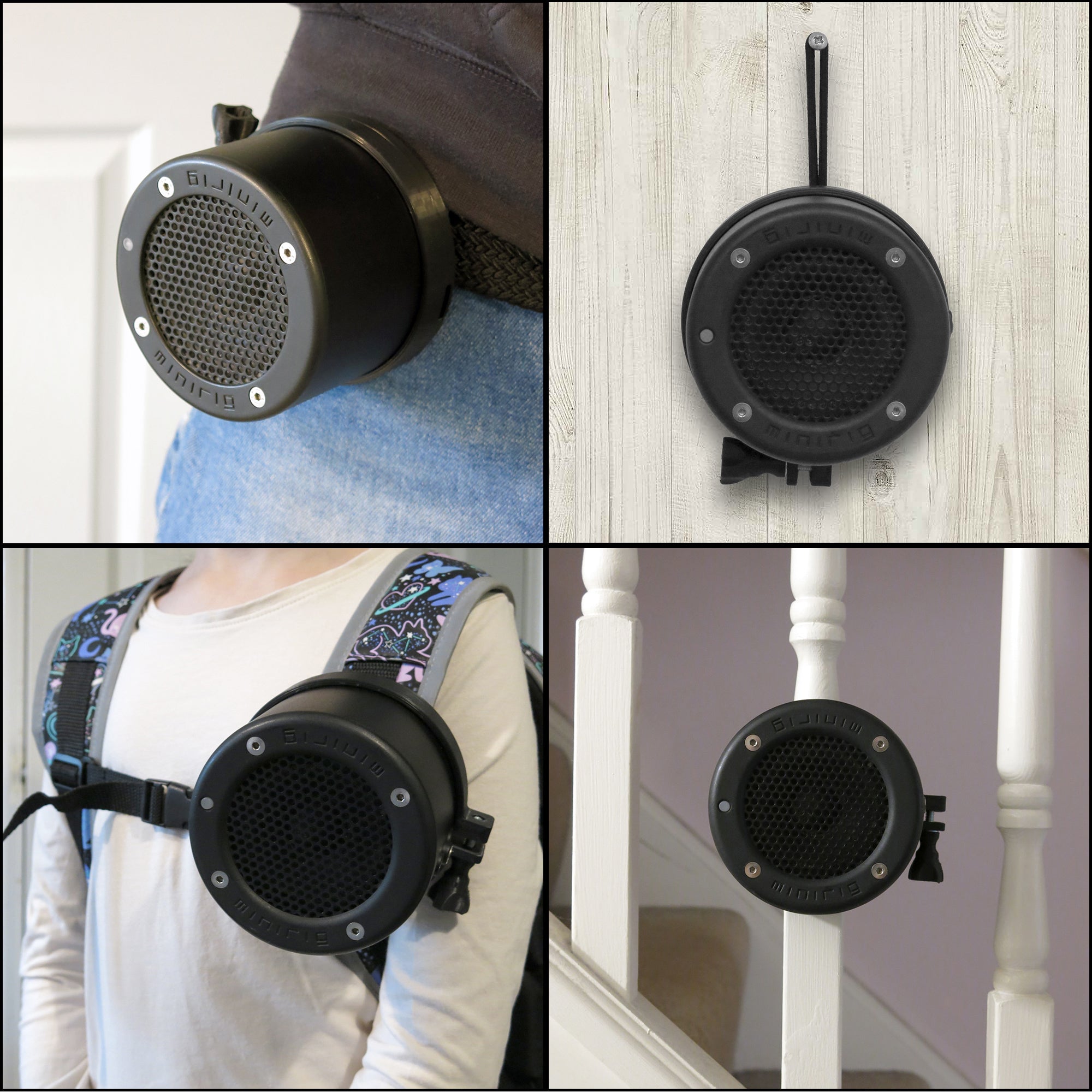 Minirig 1/2/3/4 Speaker Bungee & Belt Clip Holder Mount – The Layer ...