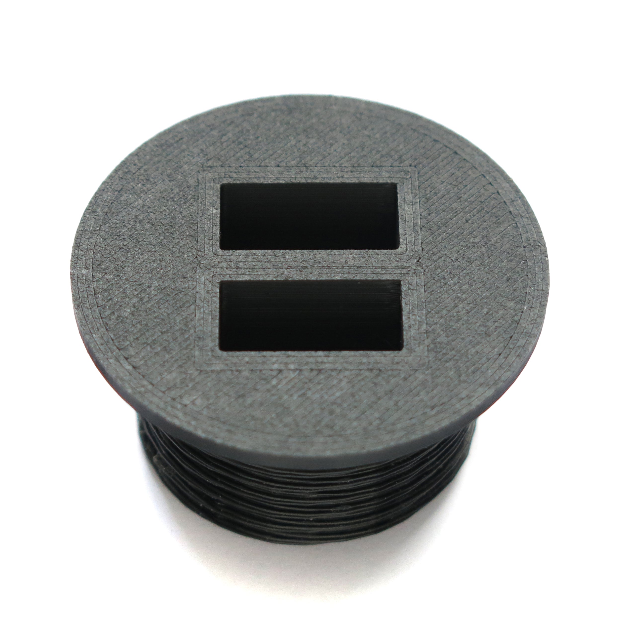 2-Way Threaded Panel Mount Housing for Anderson Powerpole Connector PP ...